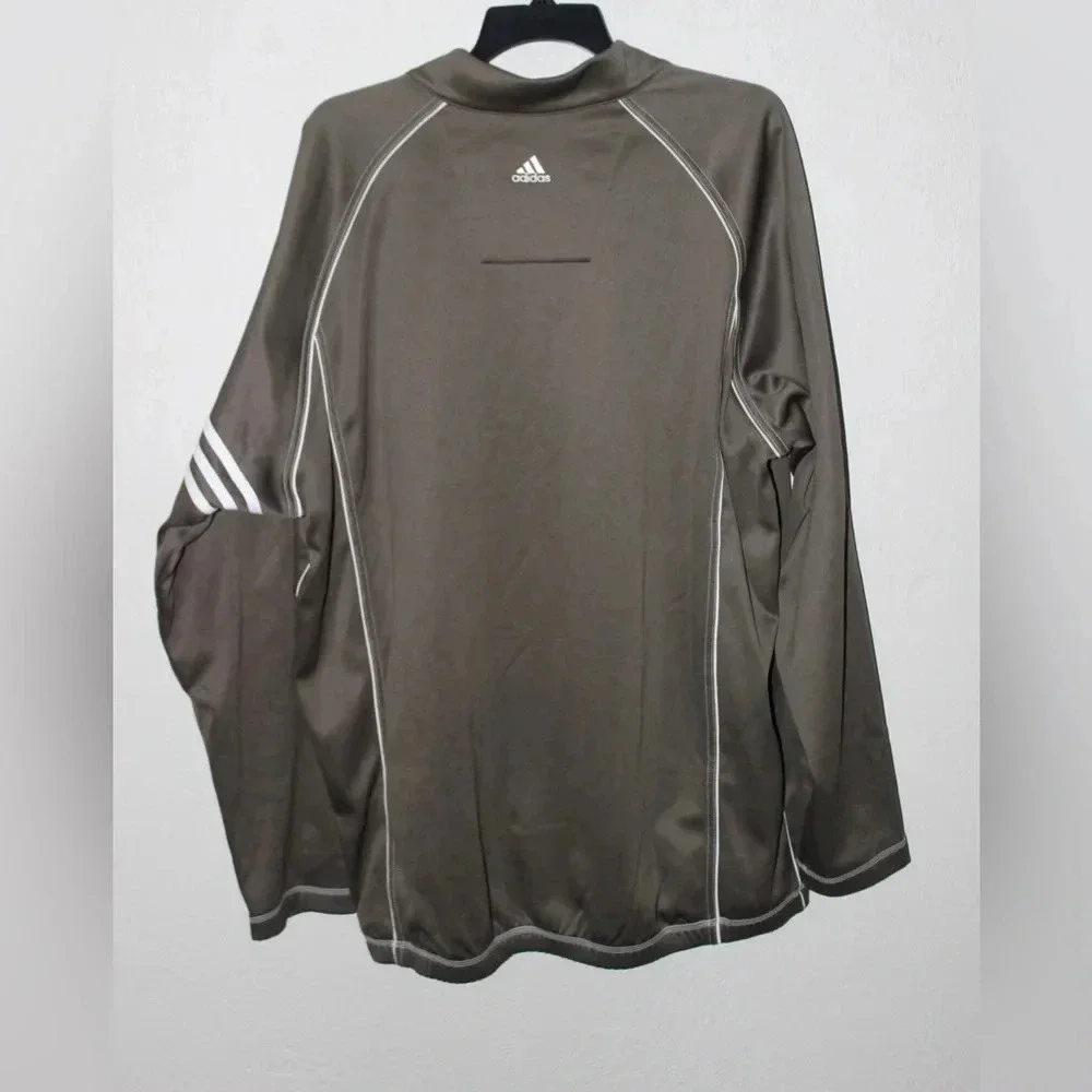 adidas jacket brown